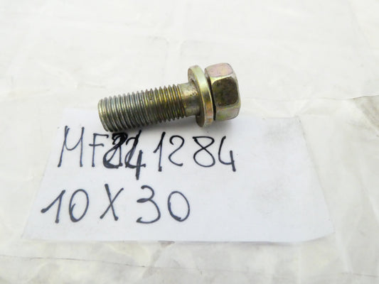 per auto mitsubishi bulloni rondellato fissaggio bolt washer fixing 10 x 30 mf241284