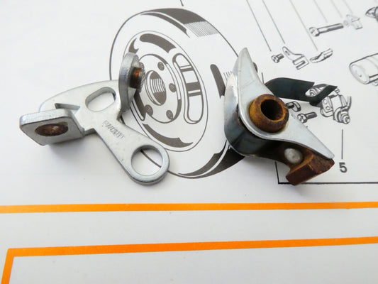 Per moto Parillino 48 Parilla  contatti puntine contact point volano accensione flywheel cev (Copy)