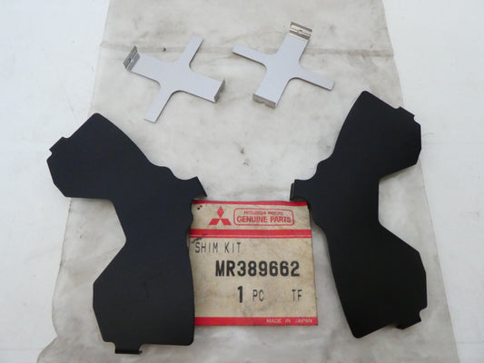 per auto mitsubishi shim front brake caliper pad spessore pastiglie freno anteriore mr389662