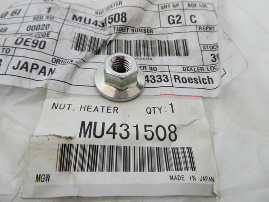 per auto mitsubishi dado flangiato nut flange heater mu431508