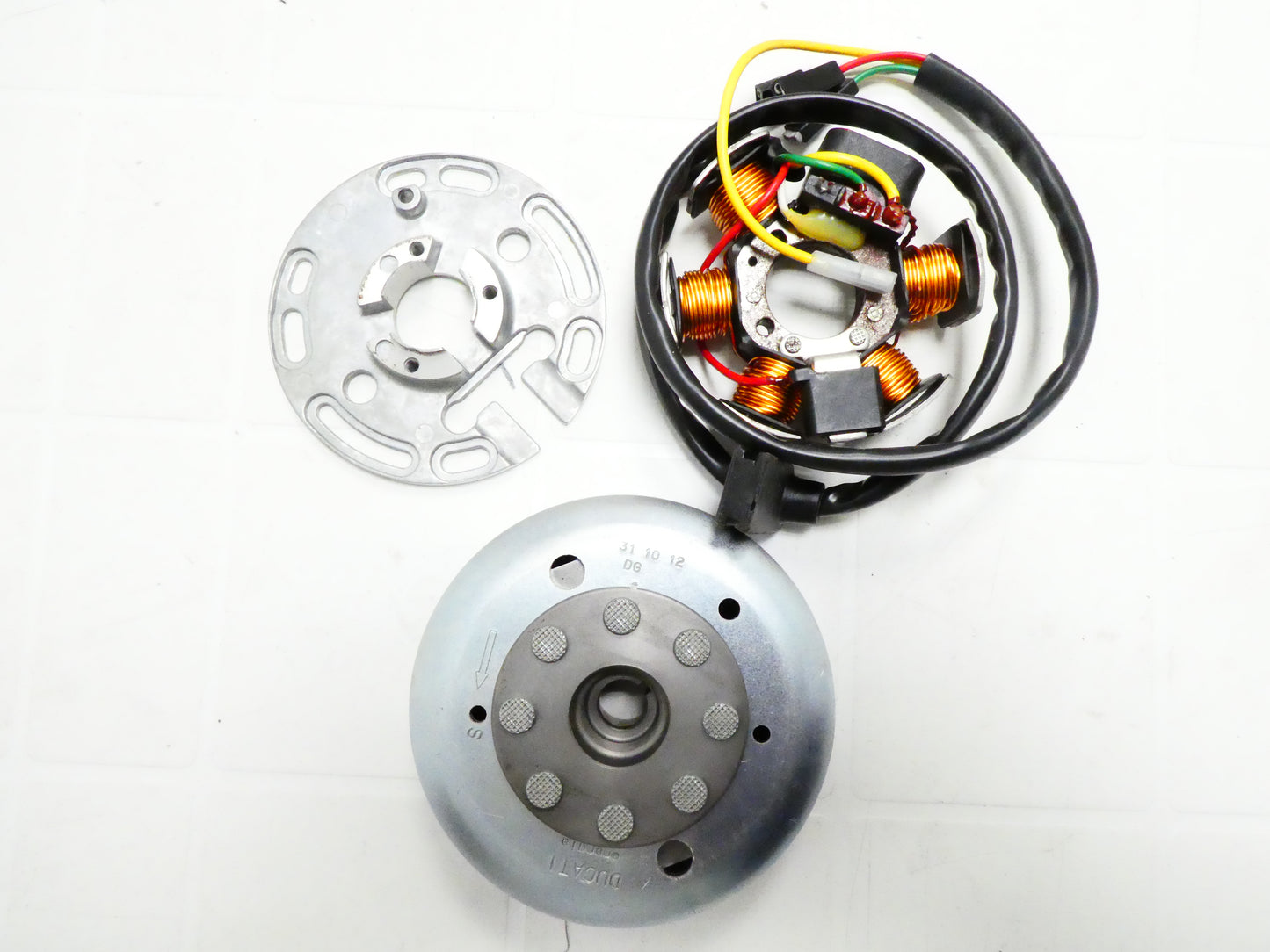 Per aprilia rx 50 3 5 marce statore volano accensione flywheel moto stator magneto