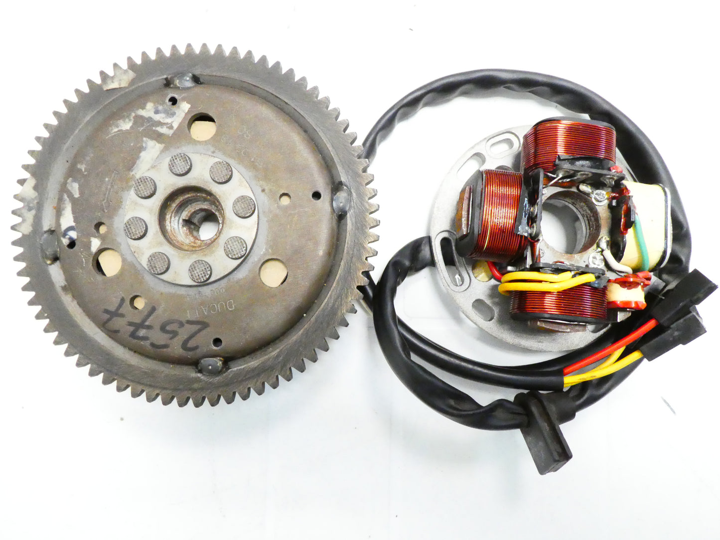 Per aprilia af1 50 86 87 rv4 a.e volano accensione statore flywheel stator moto per Ducati