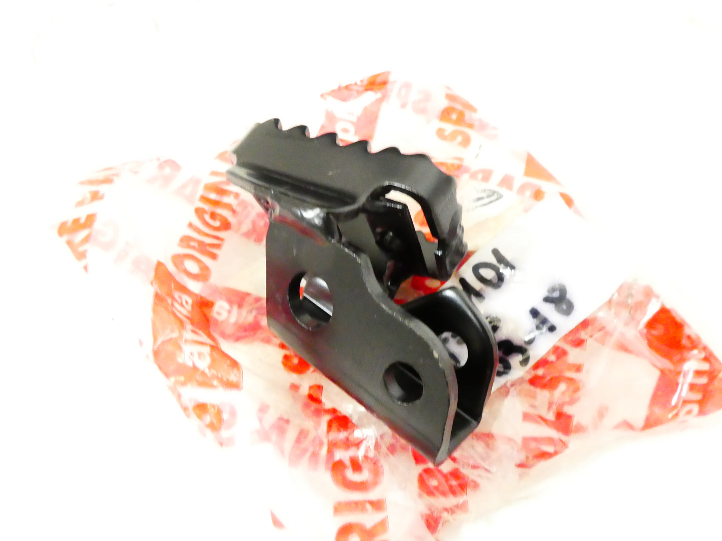 Per Aprilia MX 50 Pedana anteriore sinistra nera moto front left footpeg motorcycles