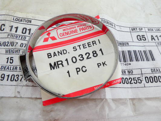 per auto mitsubishi fascetta metallo sterzo parapolvere band steering mr103281