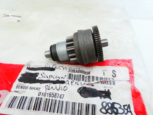 per aprilia mojito 50 1999 2003  rinvio pignone motorino avviamento starter motor gear 2qba000058