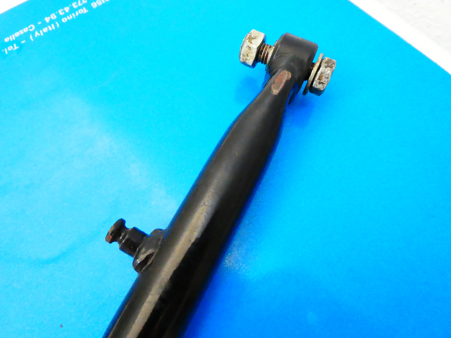 Per Aprilia st 125 moto cavalletto laterale side stand lateral motorcycle 8132060