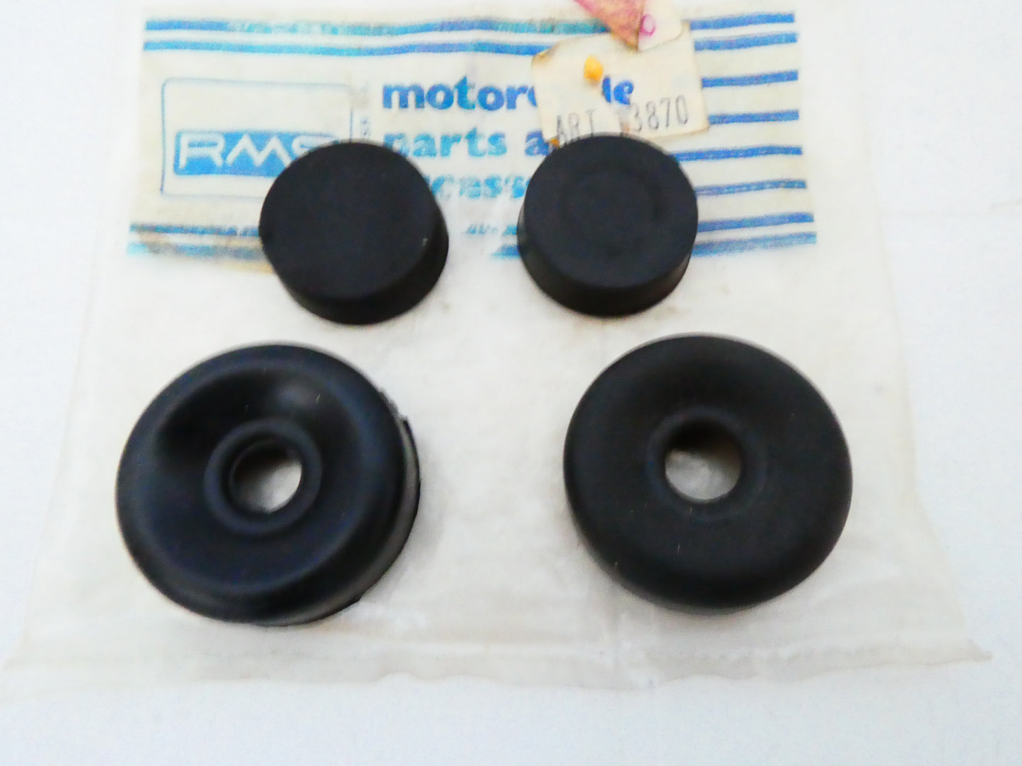 per ape piaggio  apecar mp serie 4 pezzi guarmizioni singolo  cilindretto freno anteriore brake cylinder front rms 13870