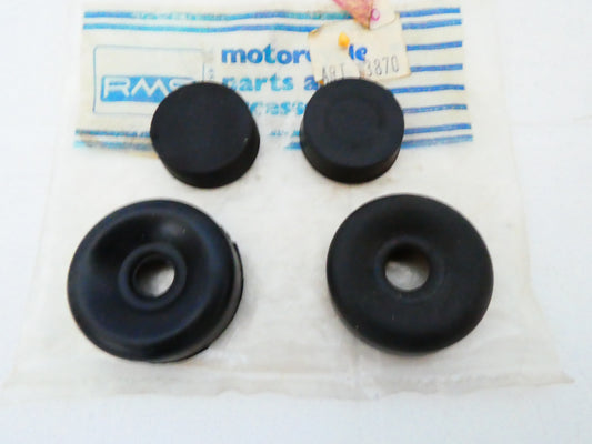 per ape piaggio  apecar mp serie 4 pezzi guarmizioni singolo  cilindretto freno anteriore brake cylinder front rms 13870