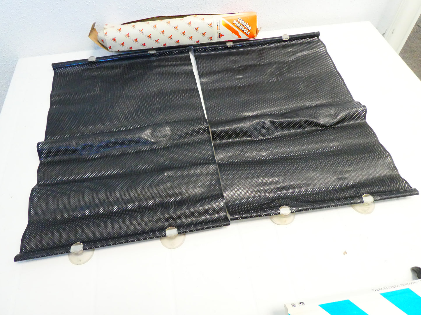 Per auto van roulotte furgone cm 40 x 27 tendine tenda tende ventosa parasole