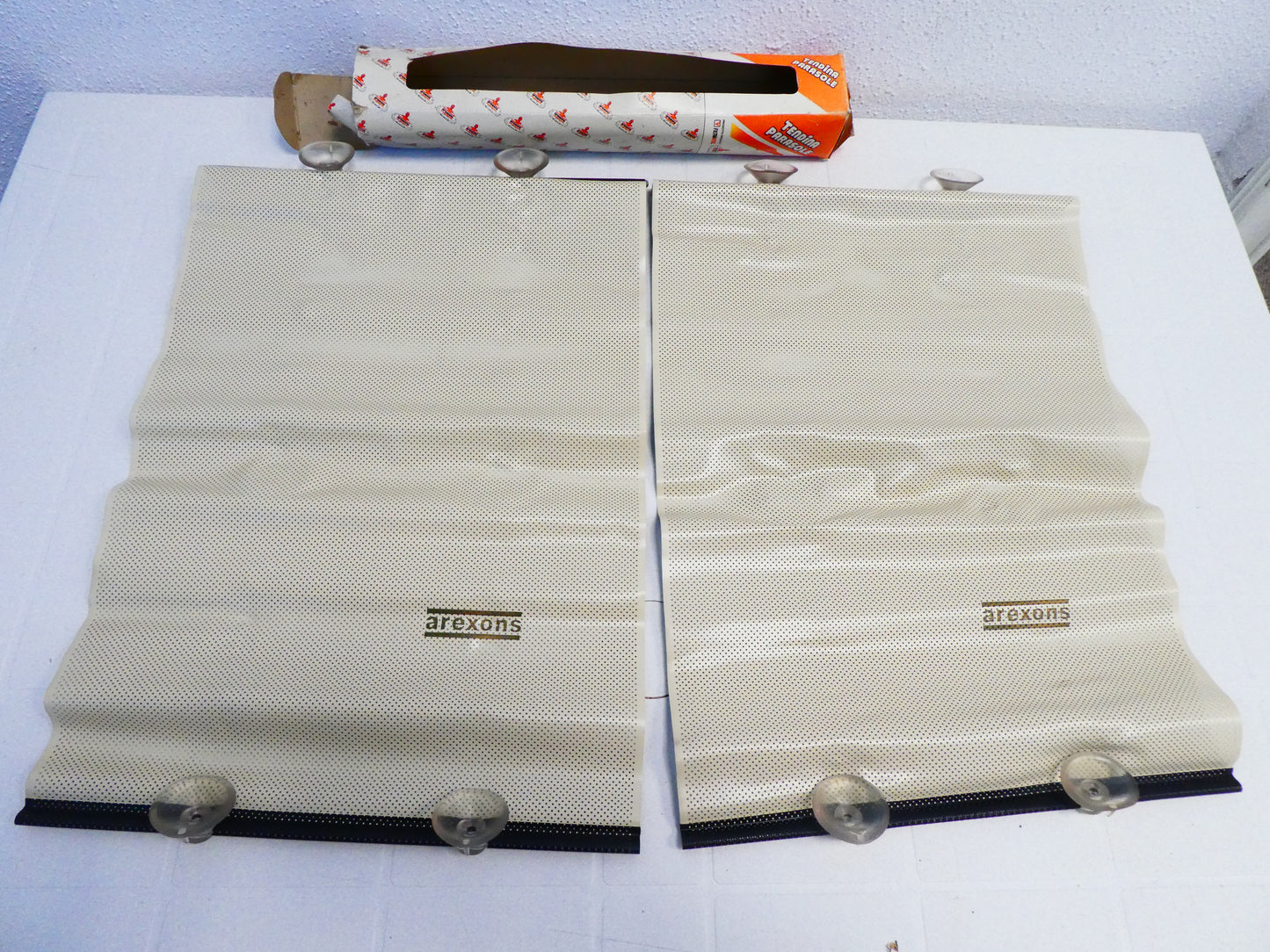 Per auto van roulotte furgone cm 40 x 27 tendine tenda tende ventosa parasole