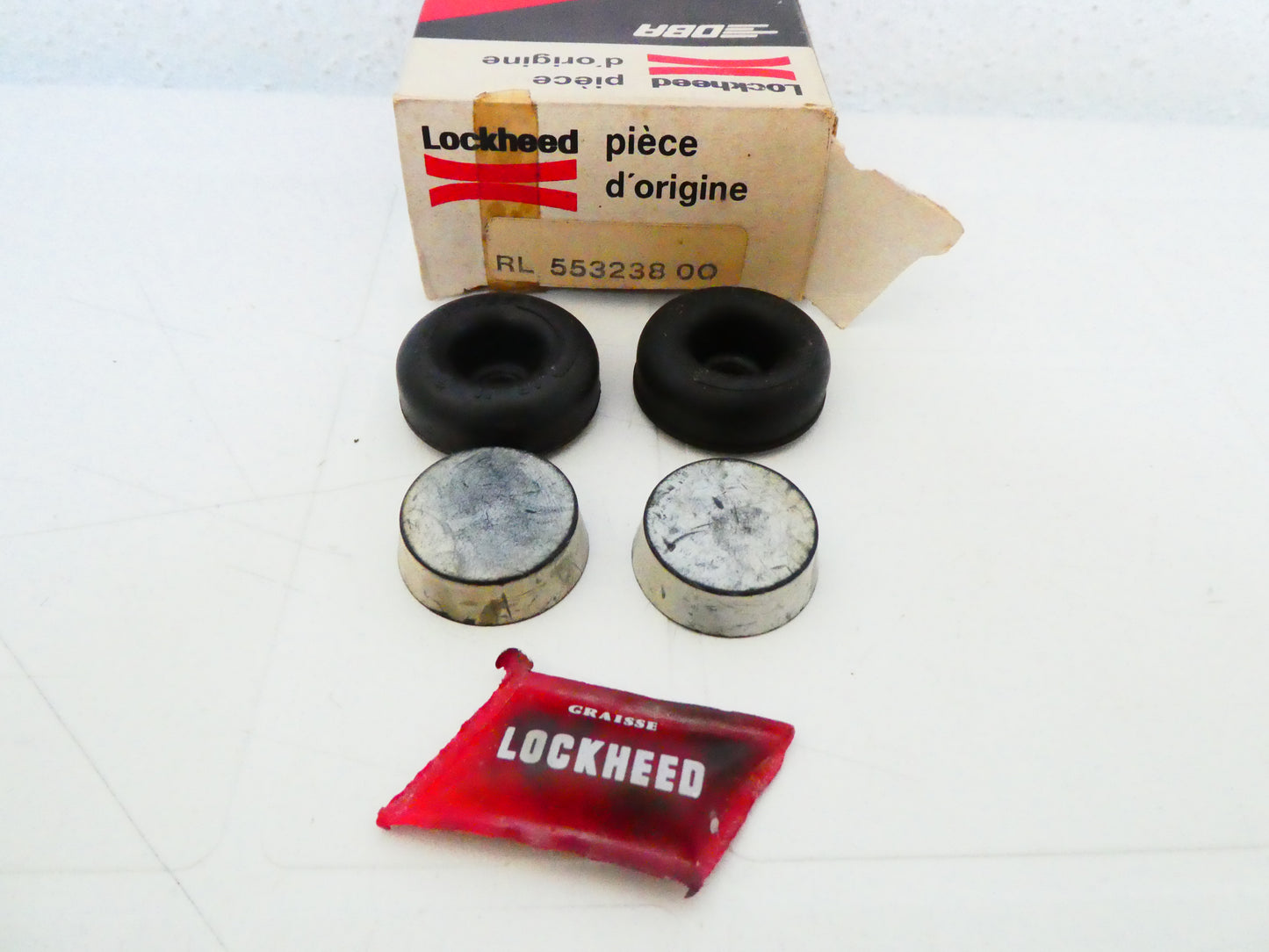 per renault 4 5 6 kit revisione guarnizioni cilindretto freno ganasce anteriore lockheed rl553238