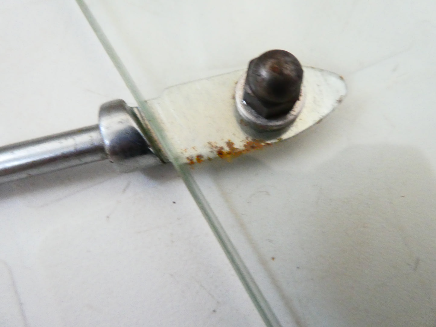 Per Fiat 126 auto vetro laterale deflettore destro glass right car deflector vetro temprato