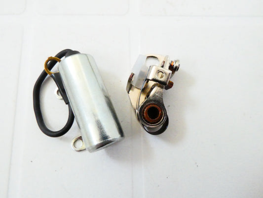 per Gilera Giubileo 124 Condensatore contatti puntine kit accensione moto dinamo contact point condenser