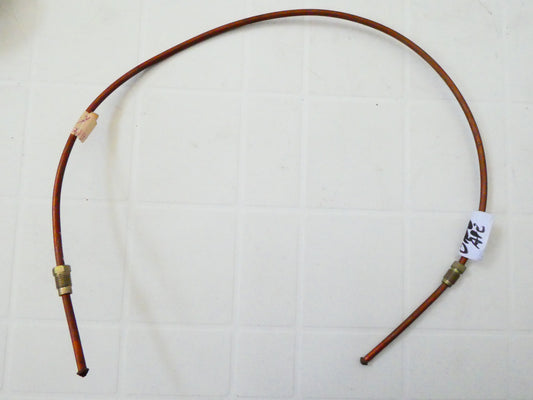 Per Piaggio Ape 50 motocarrozzella tubo tubazione olio freno freni rame 81 cm tube oil brake ( da piegare )