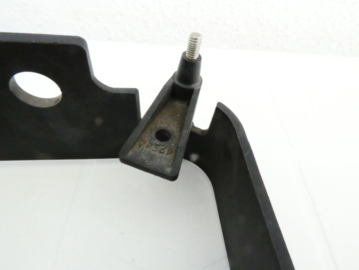 per moto cev piastra porta supporto piastra faro rettangolare plastica cev 42546 42544