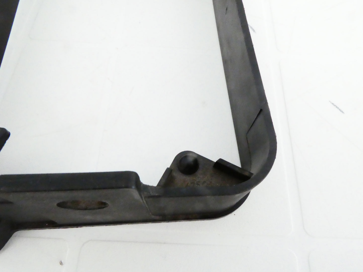 per moto cev piastra porta supporto piastra faro rettangolare plastica cev 42546 42544