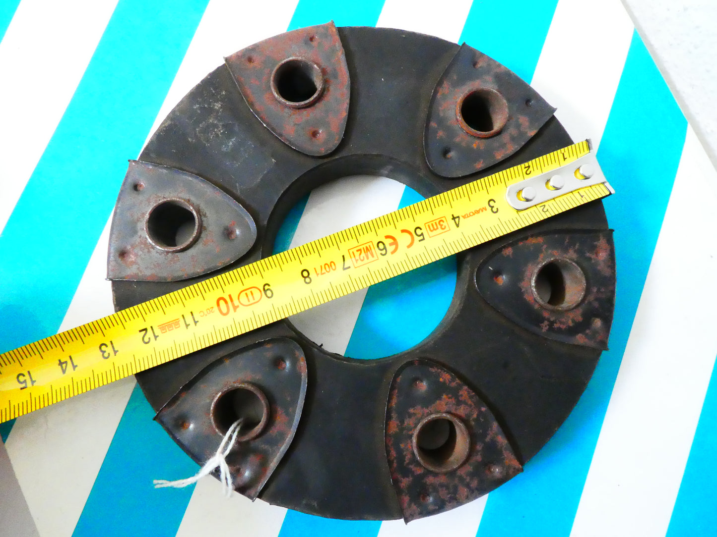 per fiat parastrappi gomma giunto elastico auto car flexible couplings car rubber 125 mm