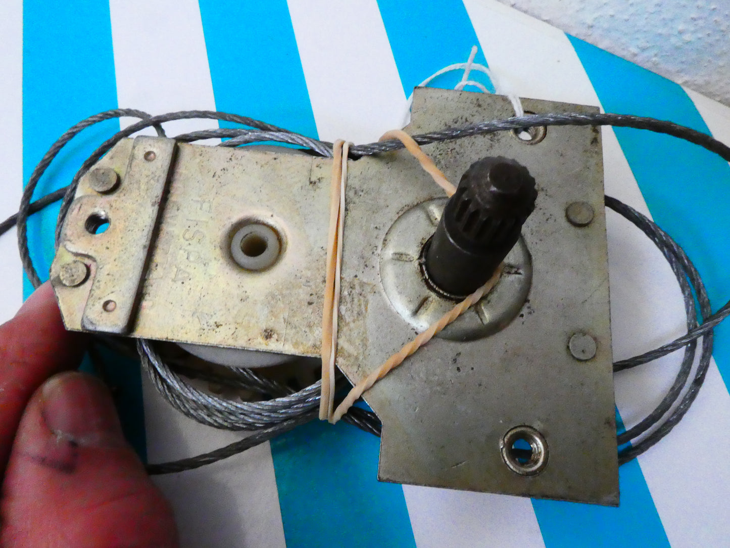 per fiat 600 850 vecchia auto ingranaggio meccanismo alzavetro finestrino vetro anteriore