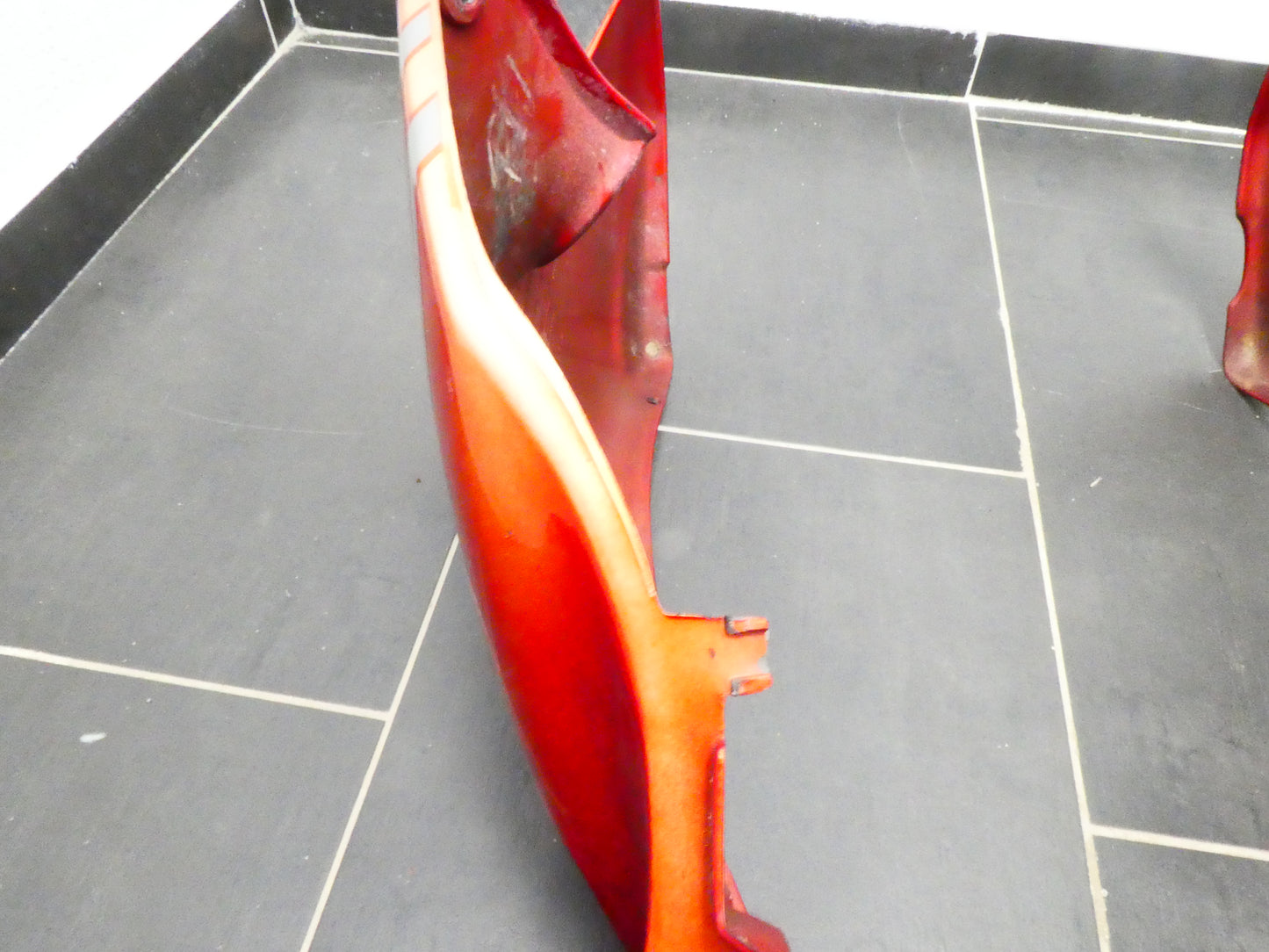 Per Aprilia Pegaso 650 ie 2004 carena frontale cupolino rosso front fairing red 8168296
