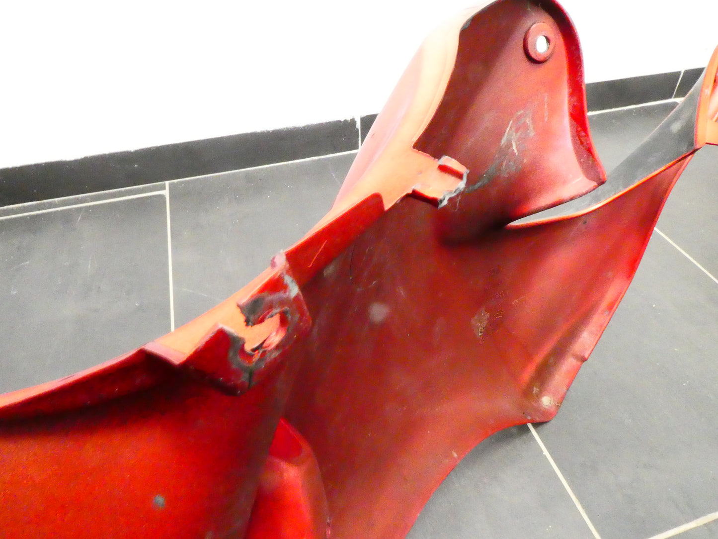 Per Aprilia Pegaso 650 ie 2004 carena frontale cupolino rosso front fairing red 8168296
