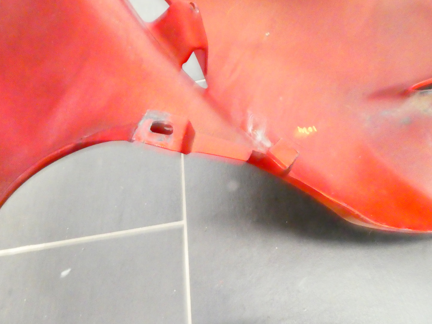 Per Aprilia Pegaso 650 ie 2004 carena frontale cupolino rosso front fairing red 8168296