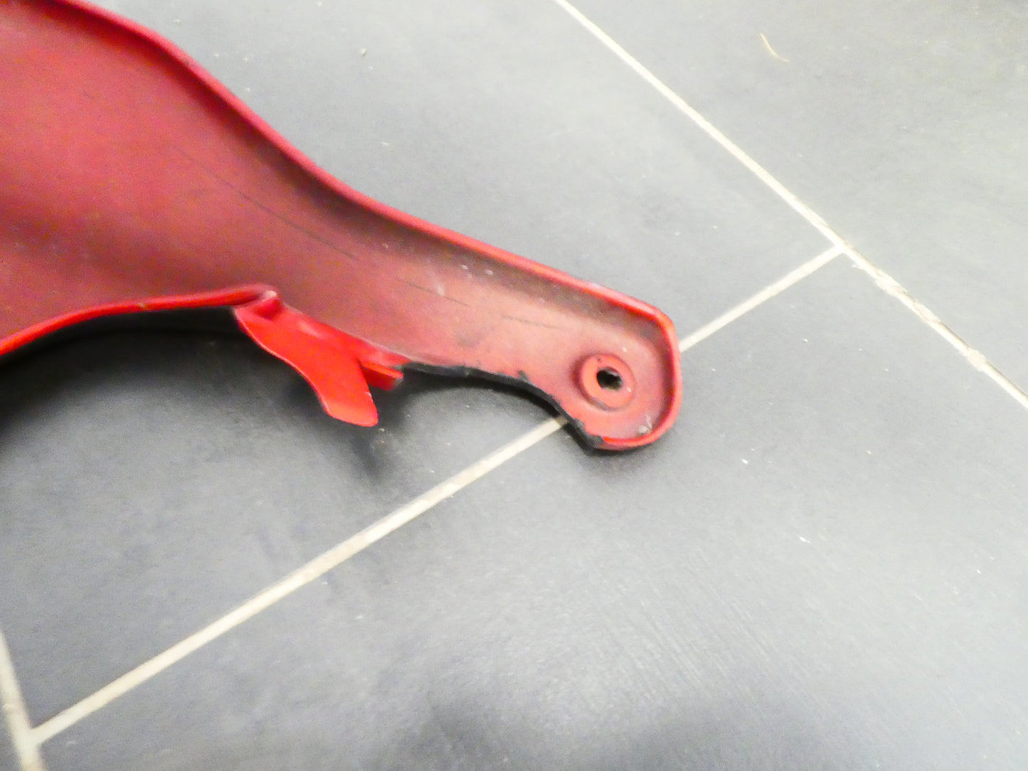 Per Aprilia Pegaso 650 ie 2004 carena frontale cupolino rosso front fairing red 8168296