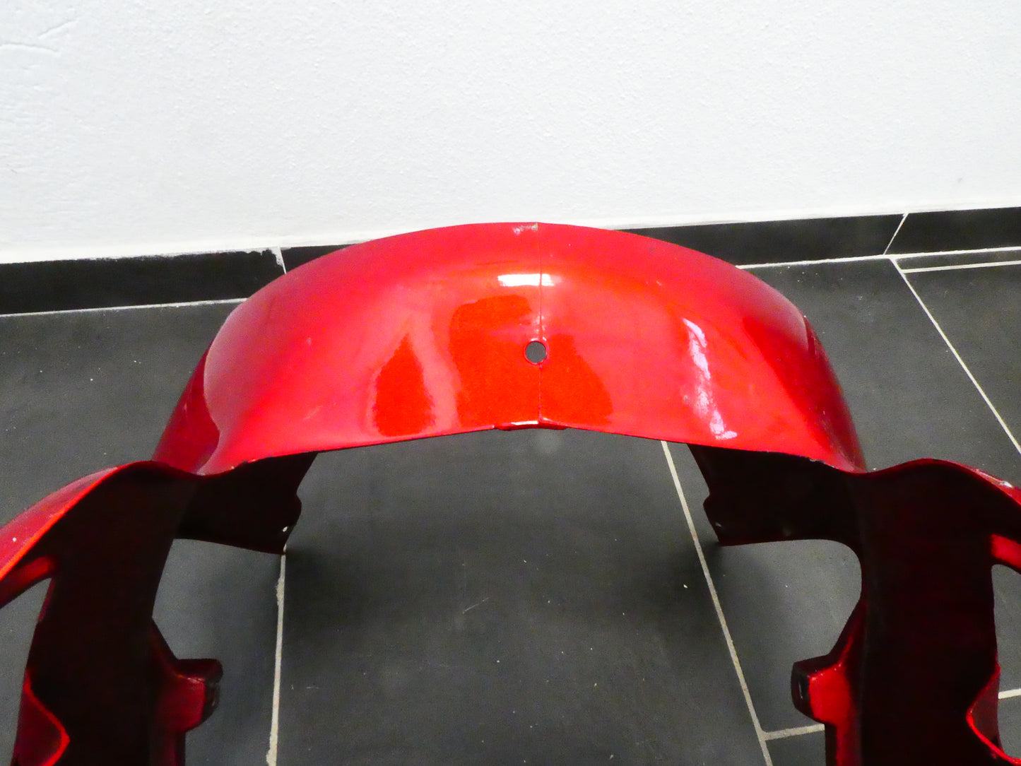 Per Aprilia Pegaso 650 ie 2004 carena frontale cupolino rosso front fairing red 8168296