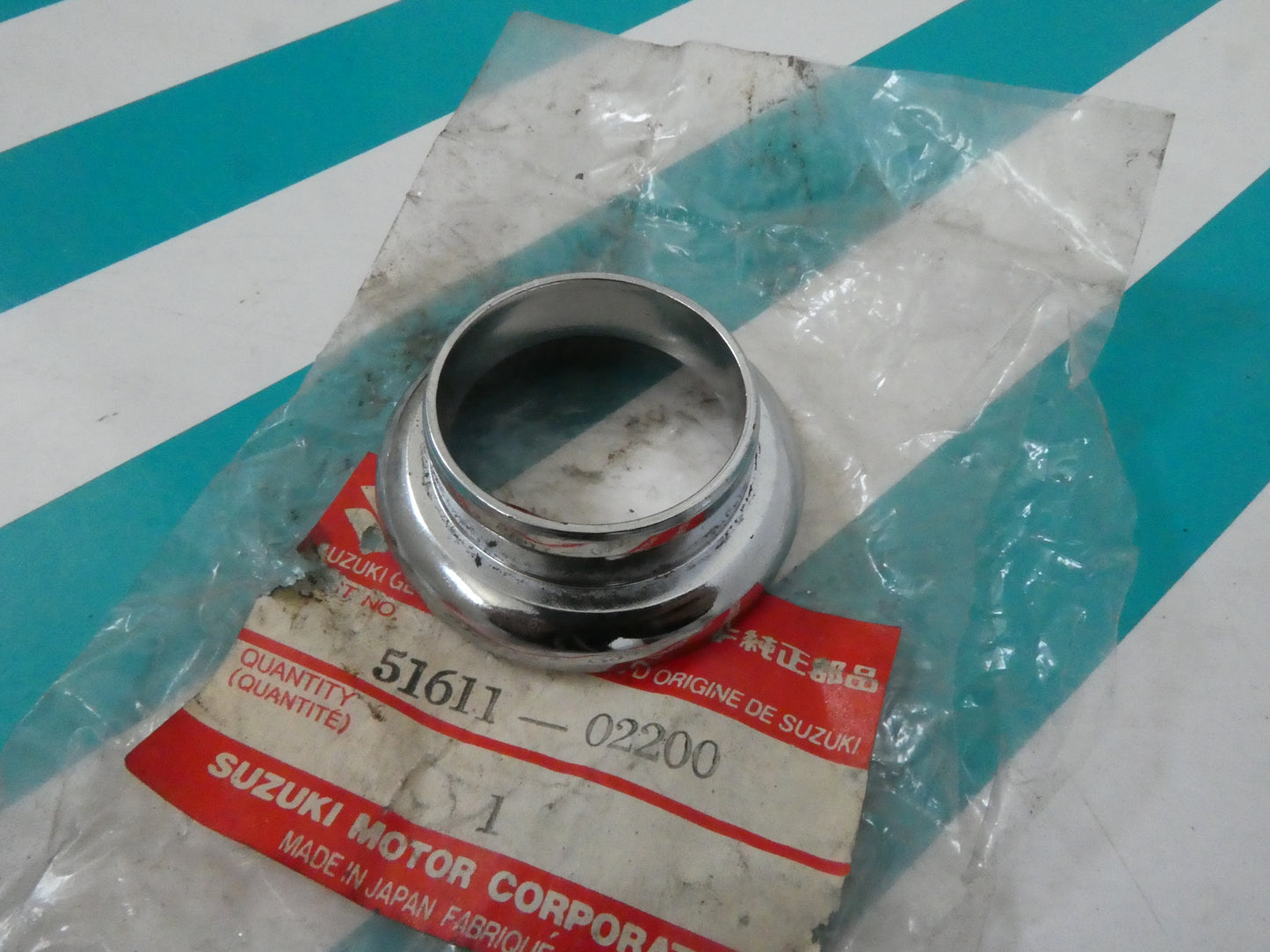 Per Suzuki jr50 50 Fa50 AE AD ghiera sterzo forcella sterring upper inner fork scooter moto 5161102200