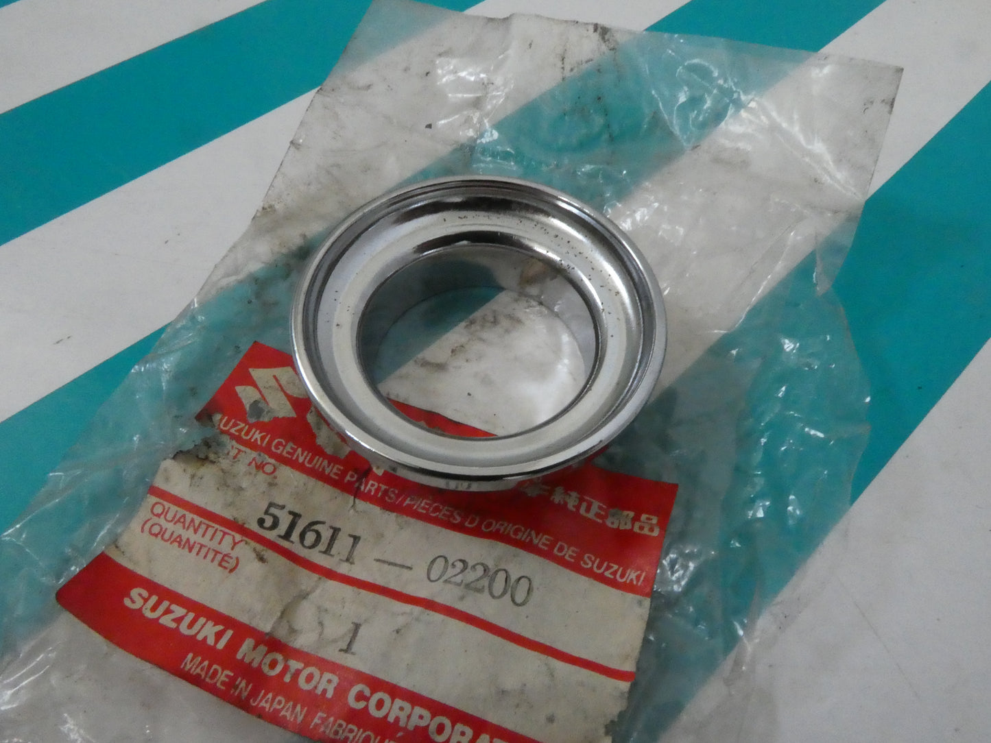Per Suzuki jr50 50 Fa50 AE AD ghiera sterzo forcella sterring upper inner fork scooter moto 5161102200