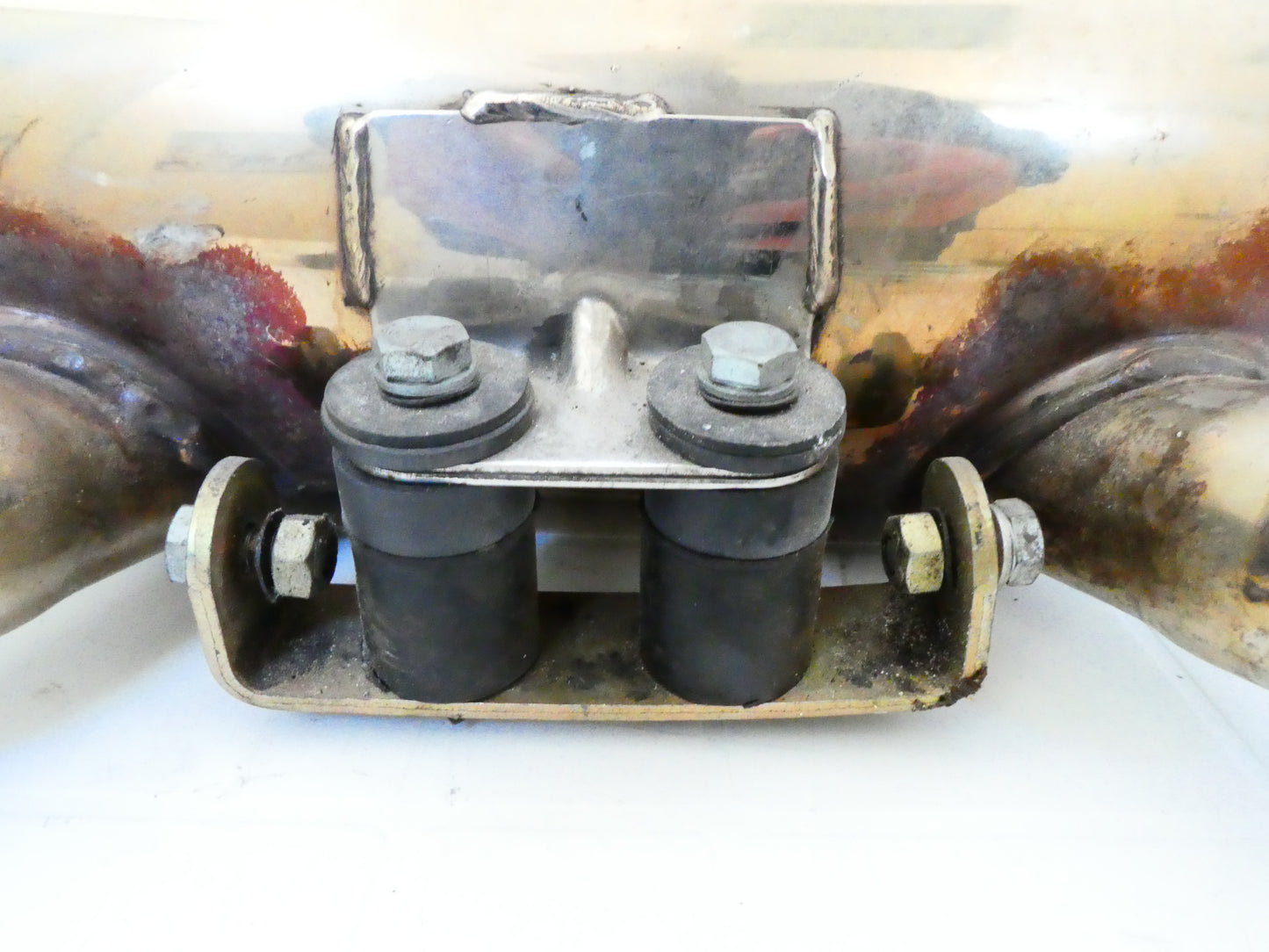 per moto guzzi 1100 sport daytona v10 centauro scatola espansione marmitta exhaust box exspansion gu37123905 c3705