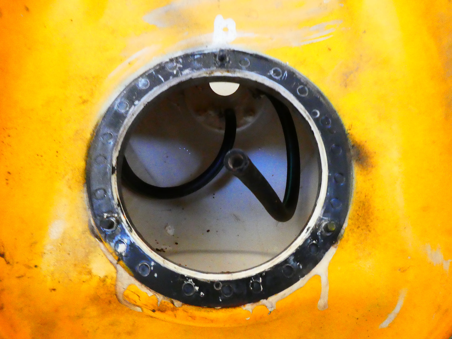 per ducati st2 st3 st4  serbatoio benzina tank fuel giallo