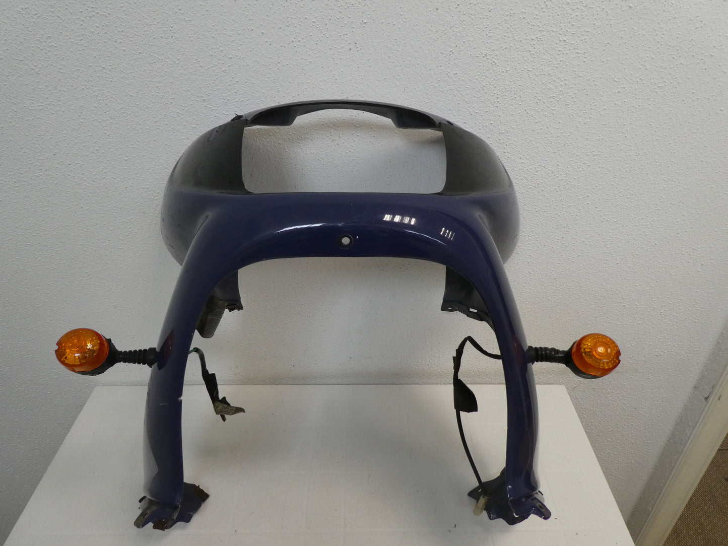 per moto bmw f650 st cupolino carena scudo anteriore blu front fairing bleu 46632346244