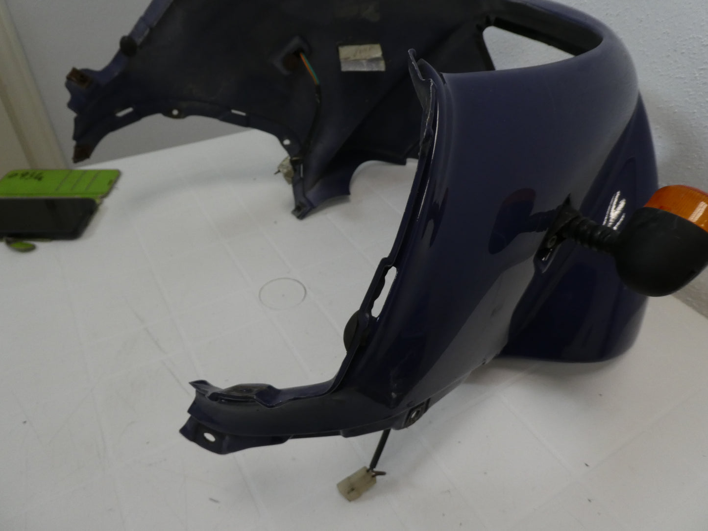 per moto bmw f650 st cupolino carena scudo anteriore blu front fairing bleu 46632346244