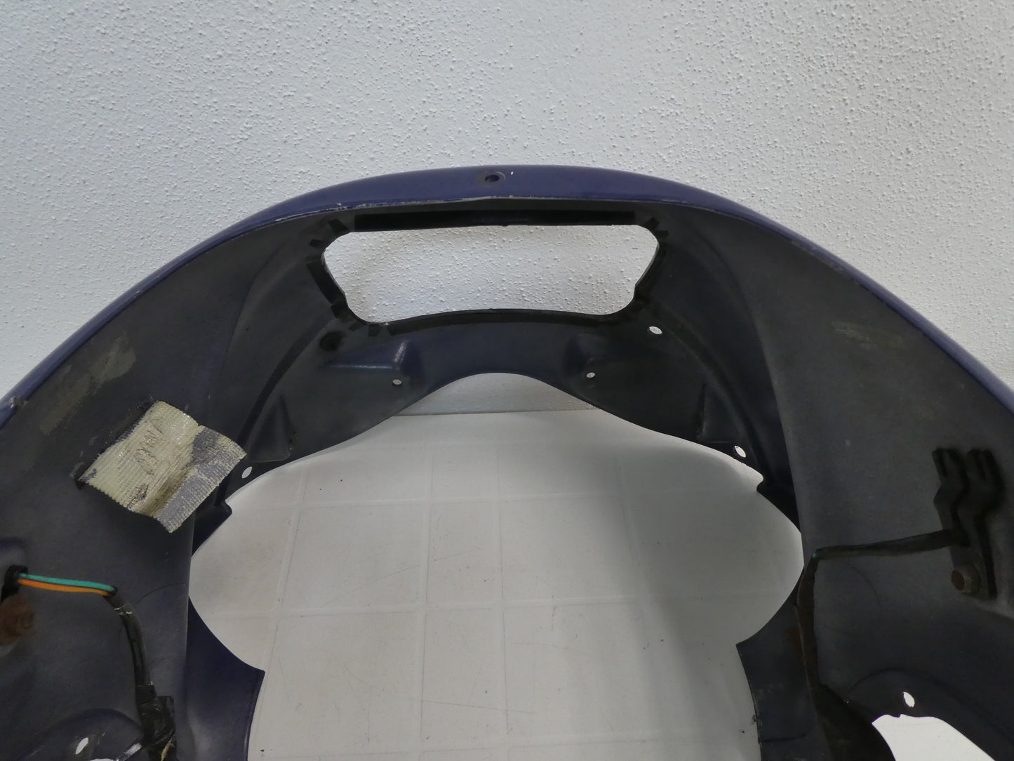 per moto bmw f650 st cupolino carena scudo anteriore blu front fairing bleu 46632346244