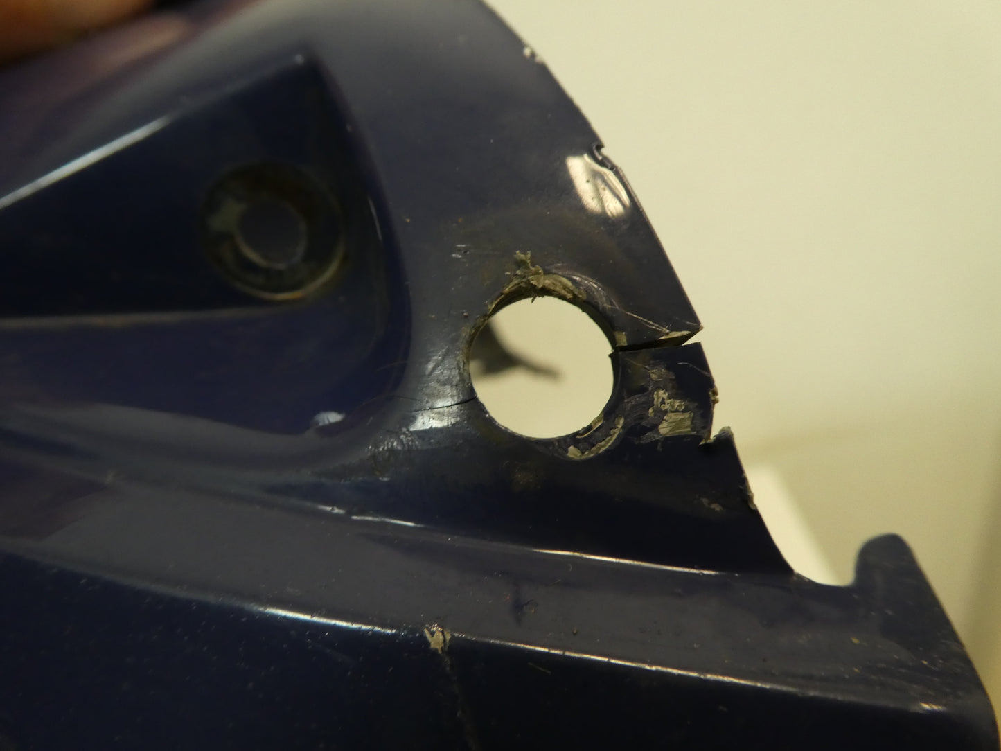 per moto bmw f650 st cupolino carena scudo anteriore blu front fairing bleu 46632346244
