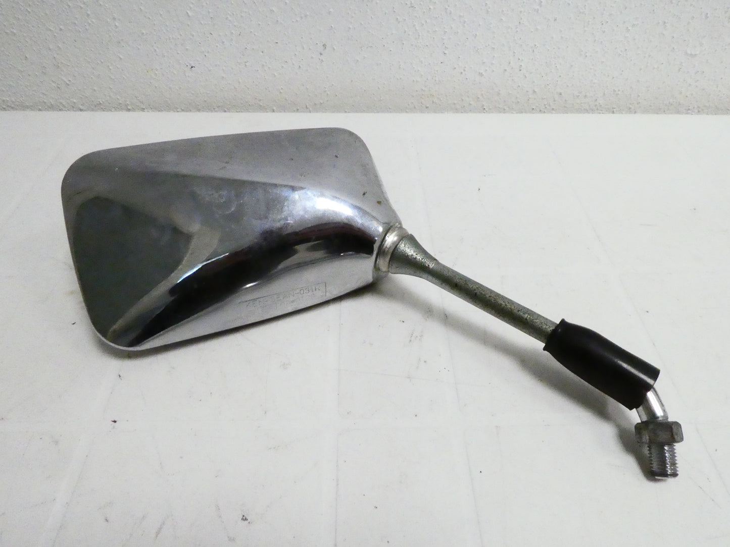 per moto custom specchietto destro rettangolare mirror right ken sean