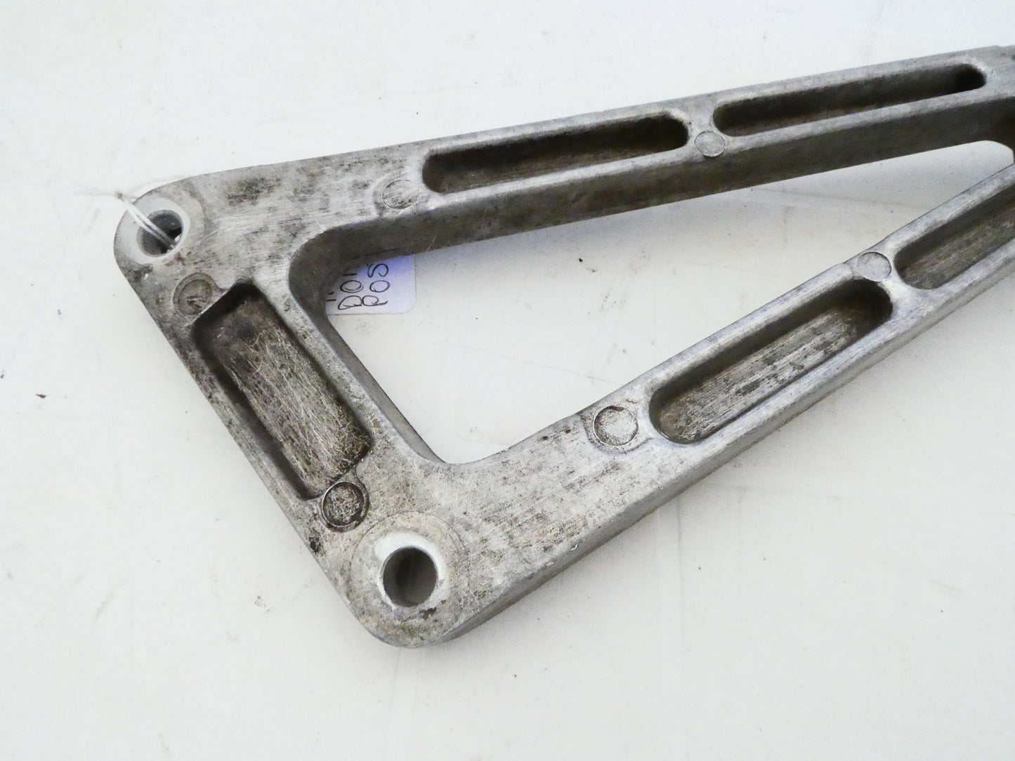 per moto honda dominator nx 650 piastra pedana posteriore sinistra passegero plate rear left  footrest footpeg holder