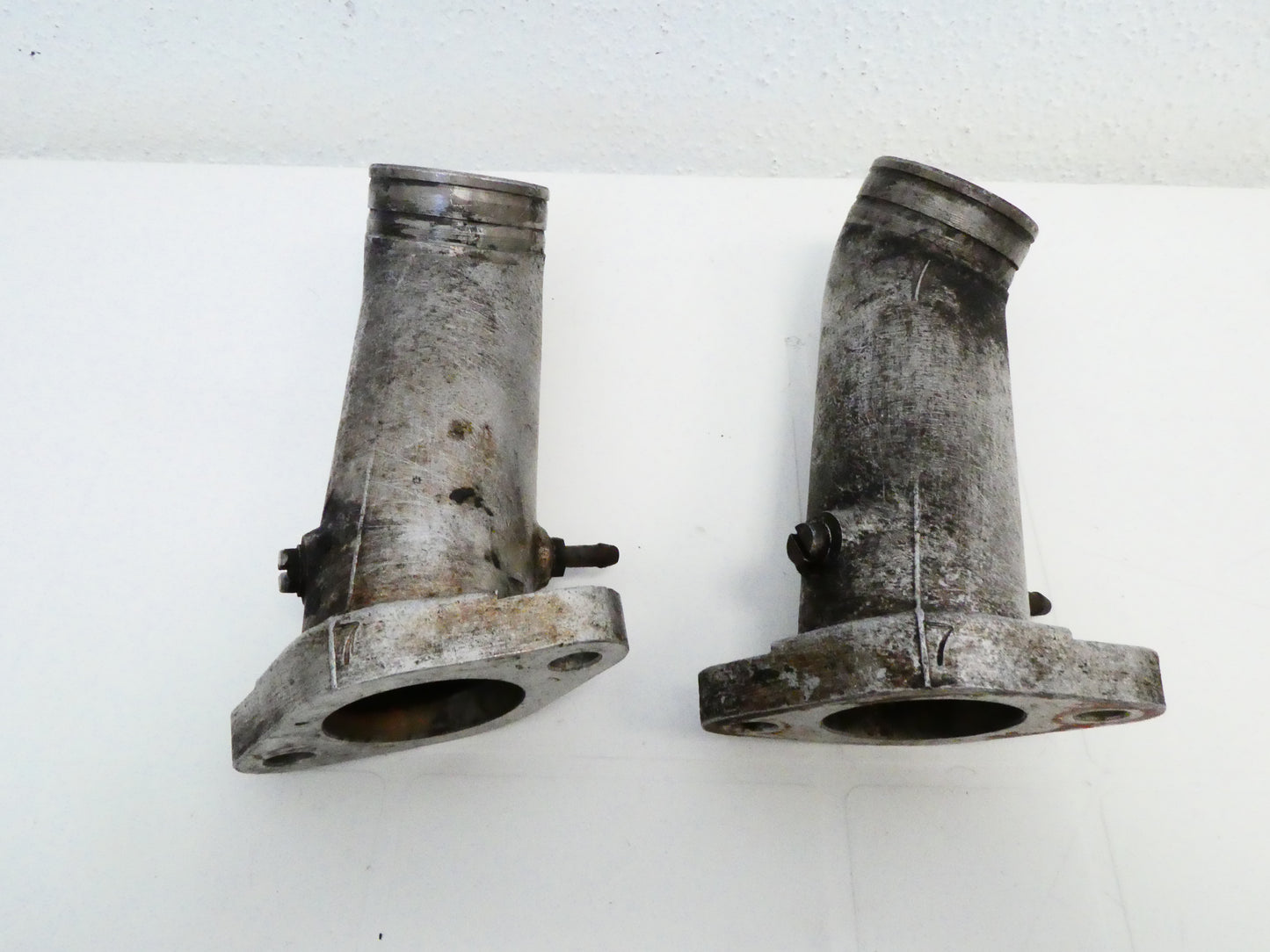 per ducati monster carburatori coppia collettori intake manifold pair