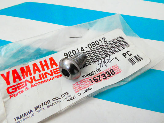 per Yamaha 9201408012 vite viti brugola moto Screw bolt allen pan motorcycle
