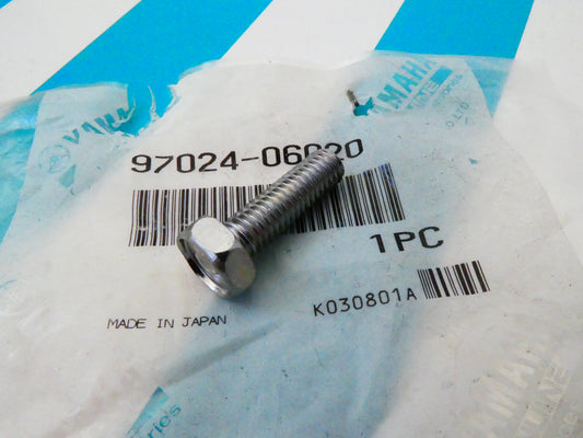 per Yamaha 9702406020 vite bullone bolt booster bws 50 pedana carena fairing scooter