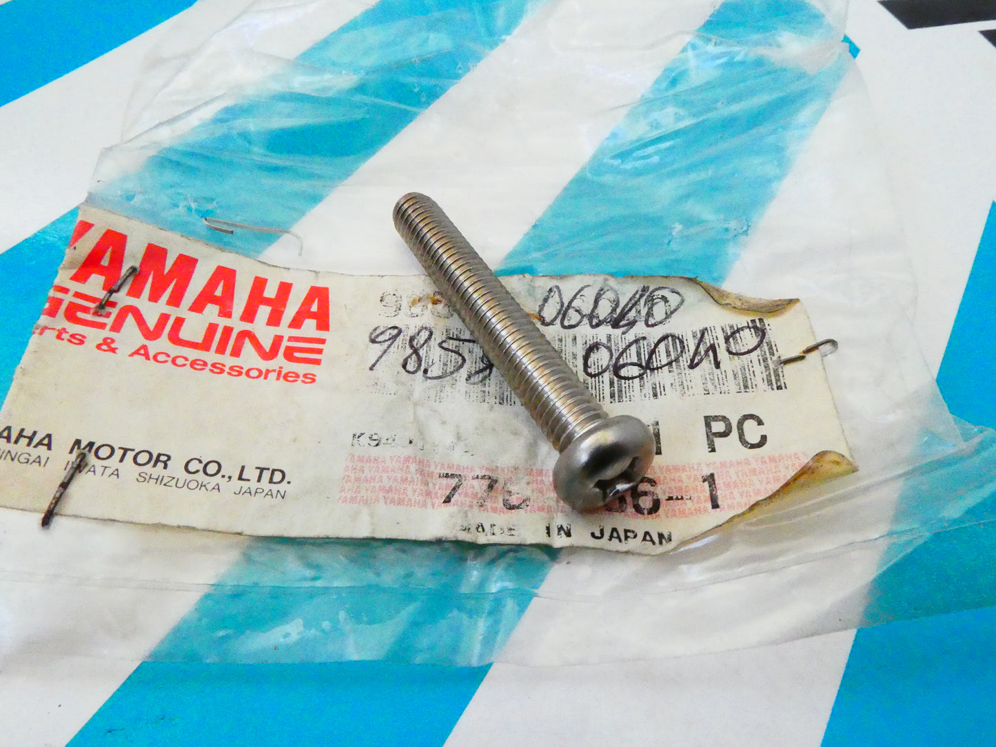 per Yamaha vite a croce screw 9858006040 moto tzr tdr 125 motorcycles