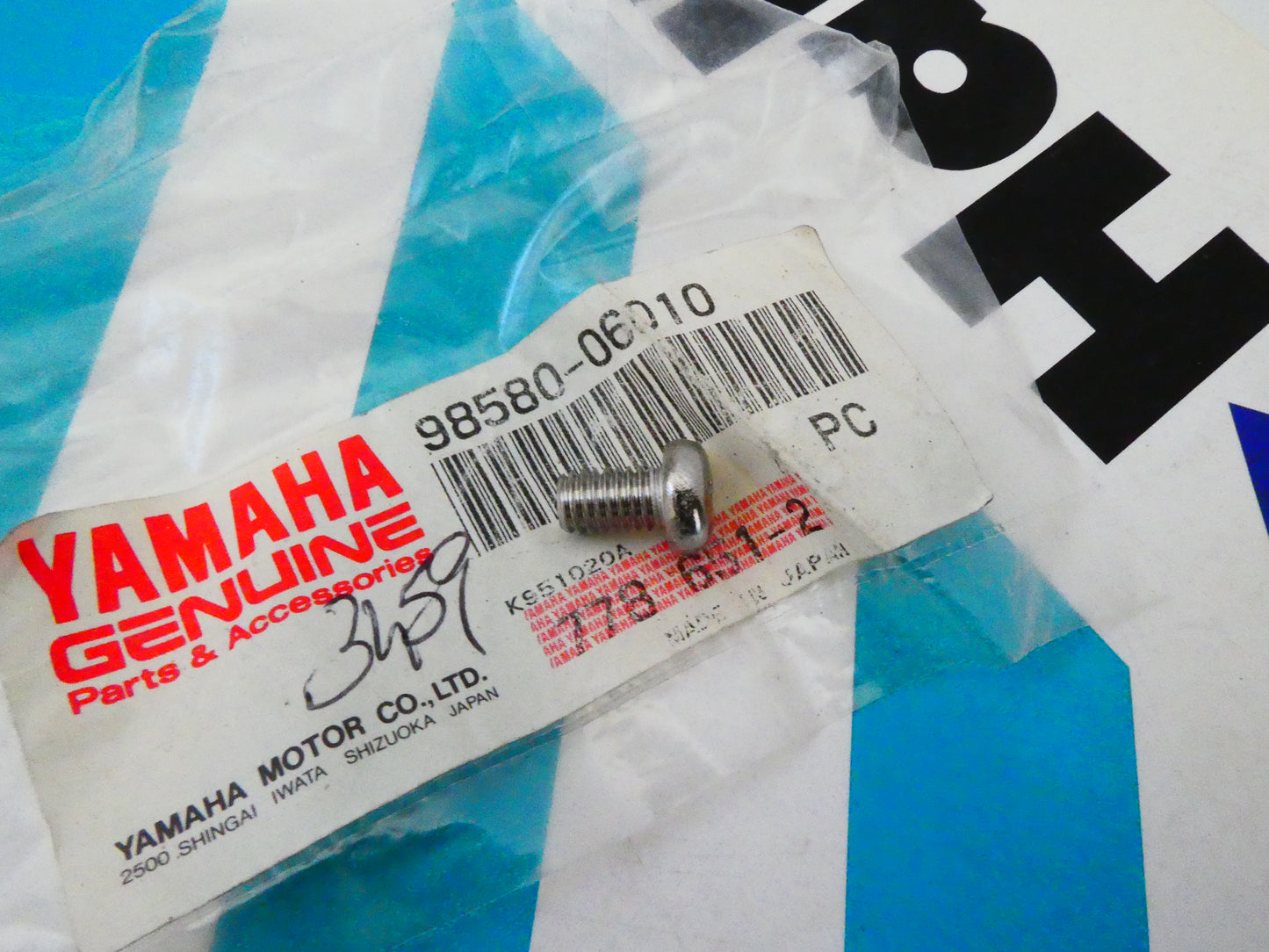 per Yamaha vite a croce screw 9858006010 moto motorcycles