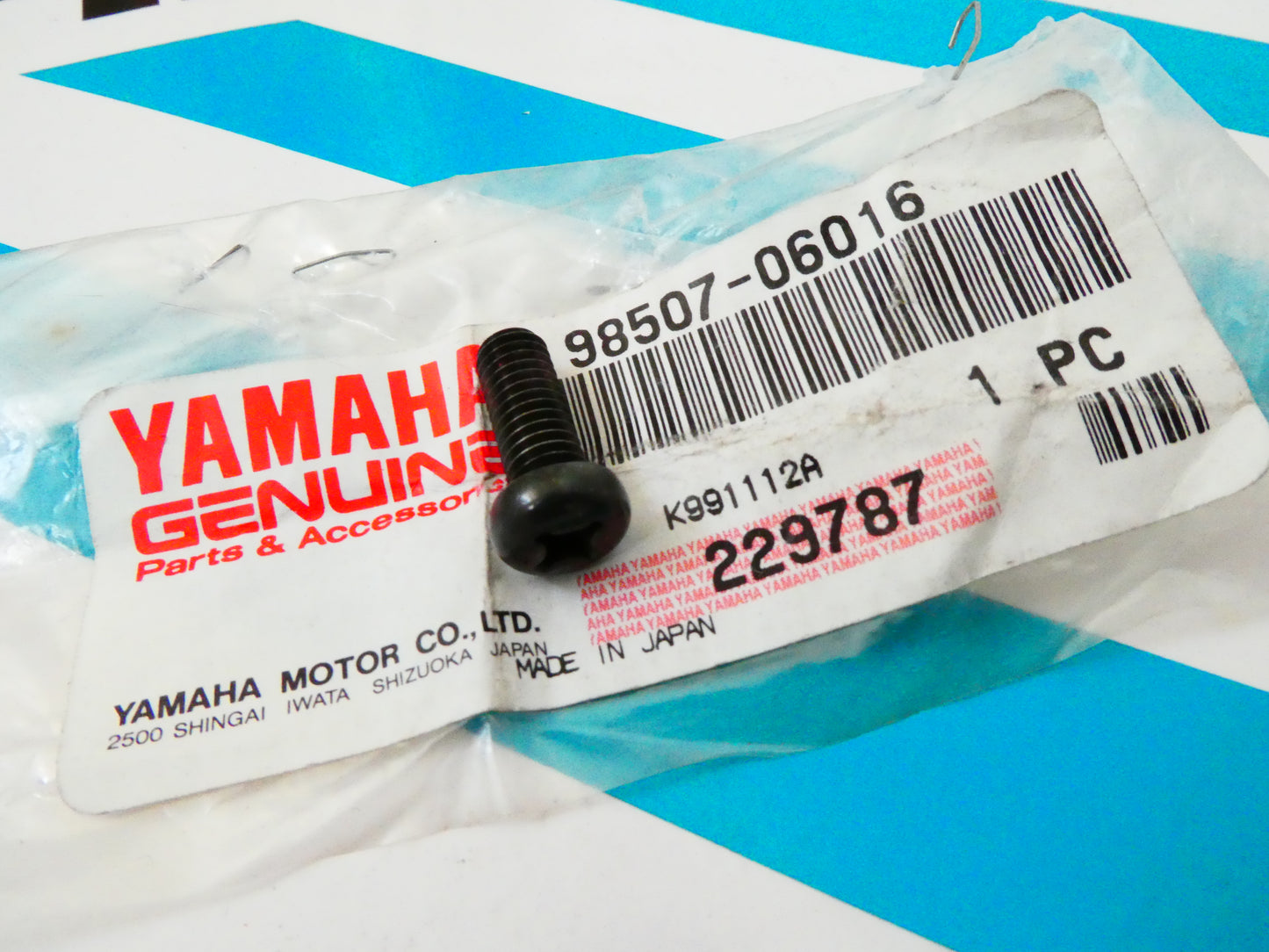 per Yamaha vite croce screw 9850706016 motorcycles jog booster scooter