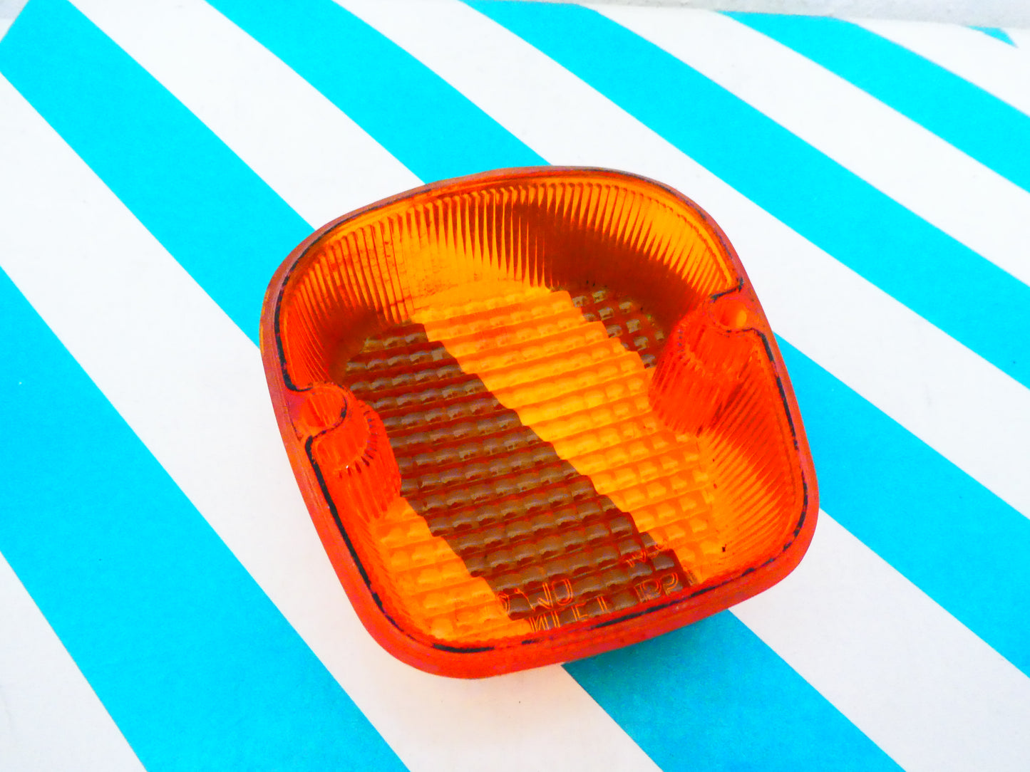 per moto giapponese lente trasparente freccia arancione  lens turn signal stanley 1654