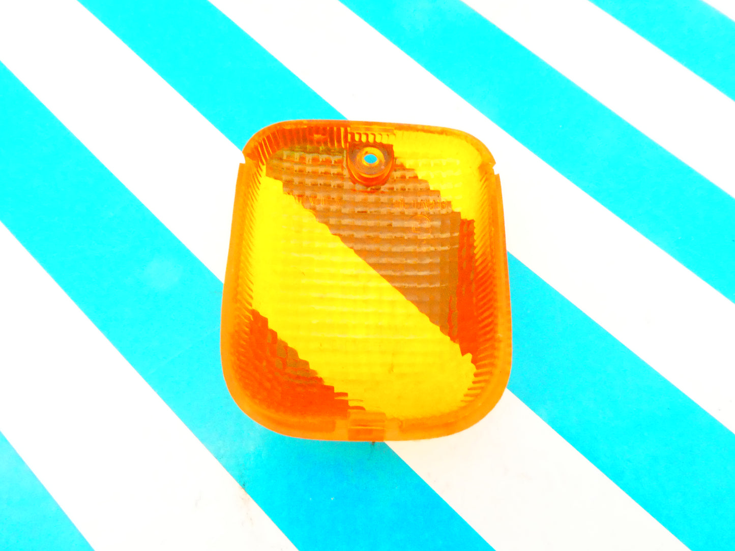 per scooter moto lente trasparente freccia sinistra arancione lens turn signal triom 210061