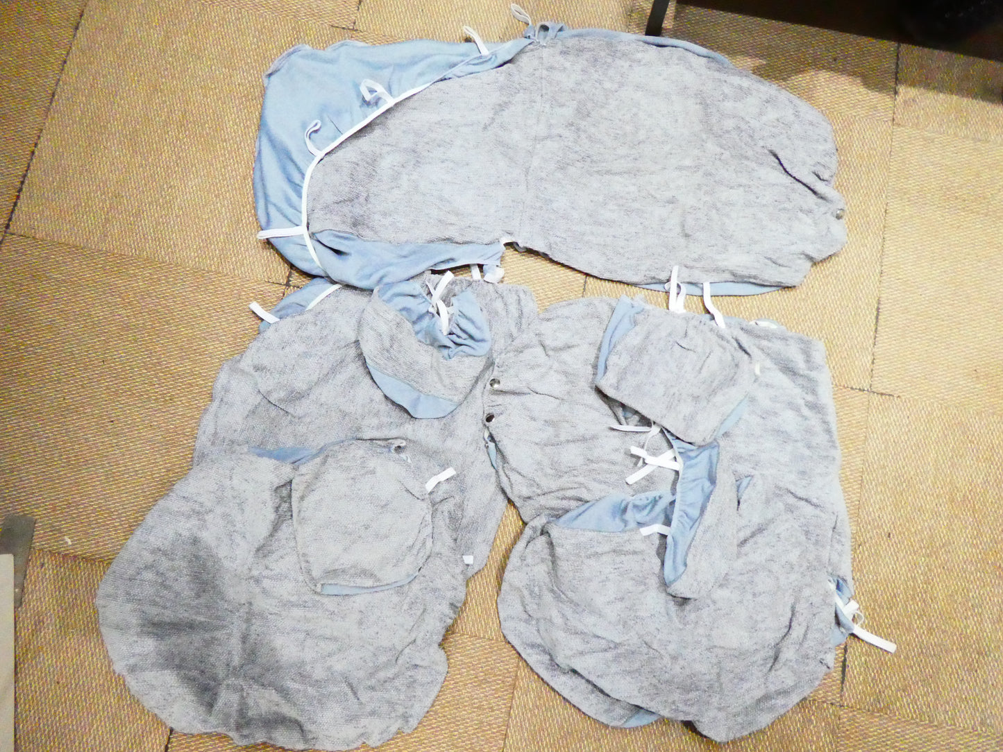 Per auto alfa romeo 33 1 s foderine copri sedile sedili fodere posteriore diviso