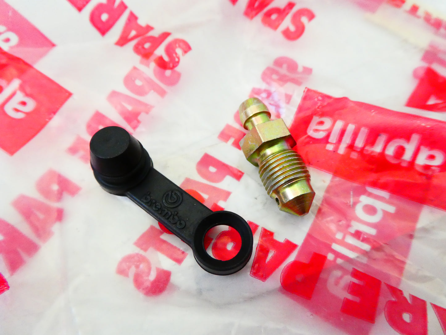 Per Aprilia mx 125 supermotard 04 2006  vite spurgo pinza freno posteriore per brembo moto