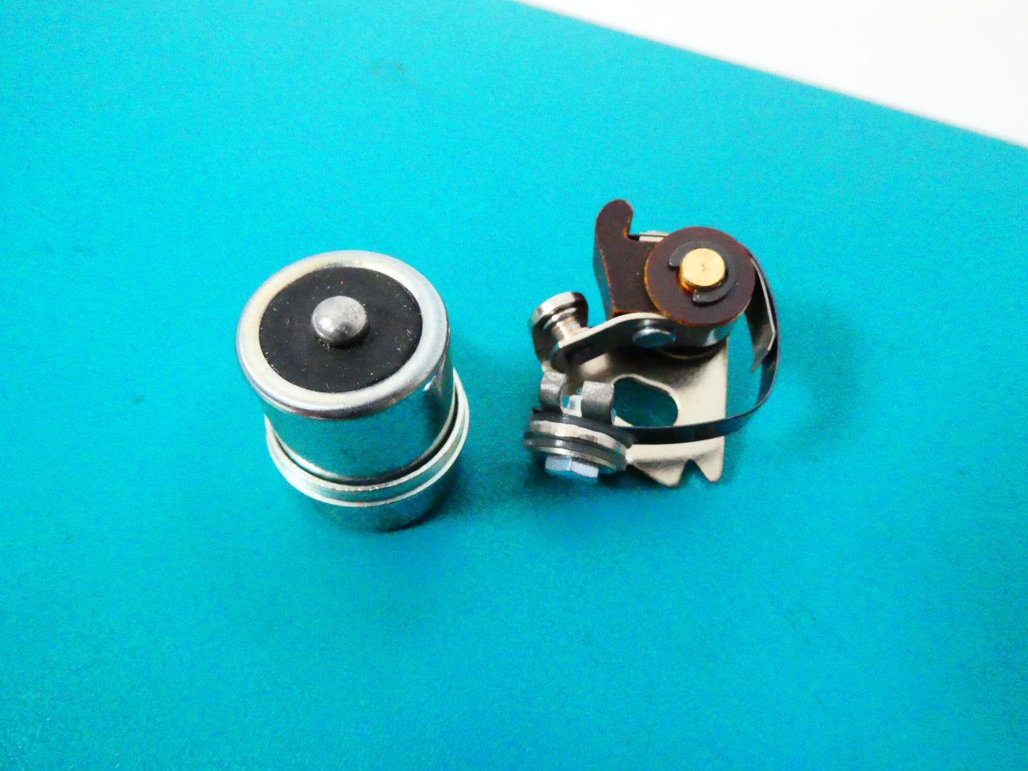 Per Motom 48 kit contatti condensatore accensione volano contac point condenser set flywheel filso mavd 18