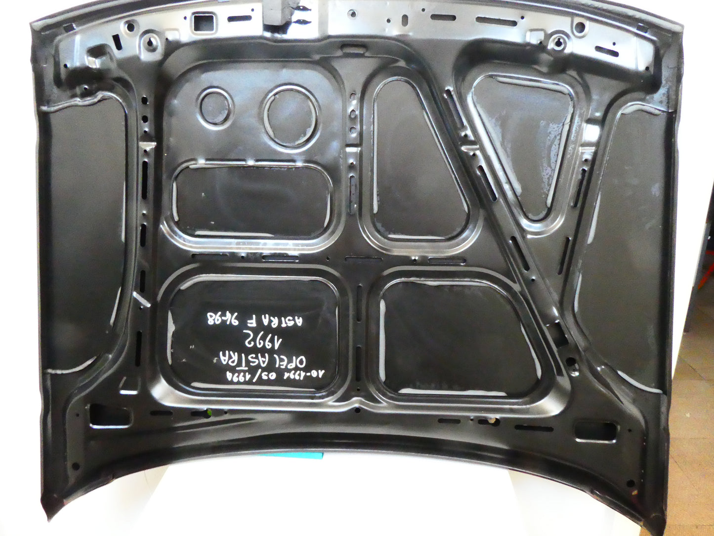 per auto opel astra 1991 1994 cofano motore car hood capot motorhaube haube embo