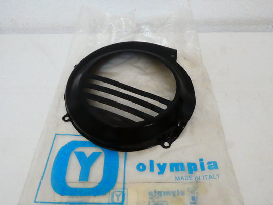 per piaggio vespa px125 px150 p200e  copri ventola cover carter volano cover flywheel olympia nero